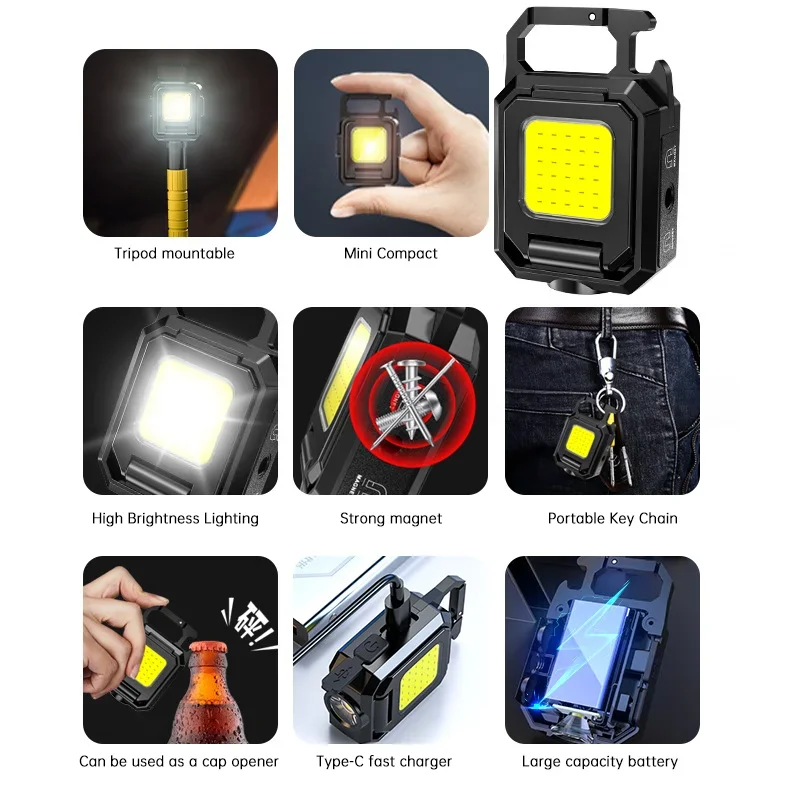 Mini Flashlight Keychain Light - Outdoor Adventure Trips ulasan dan harga