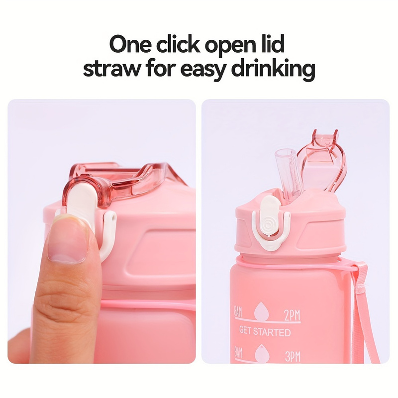 Sports Water Bottle with Time- - Outdoor Adventure Sports ulasan dan harga